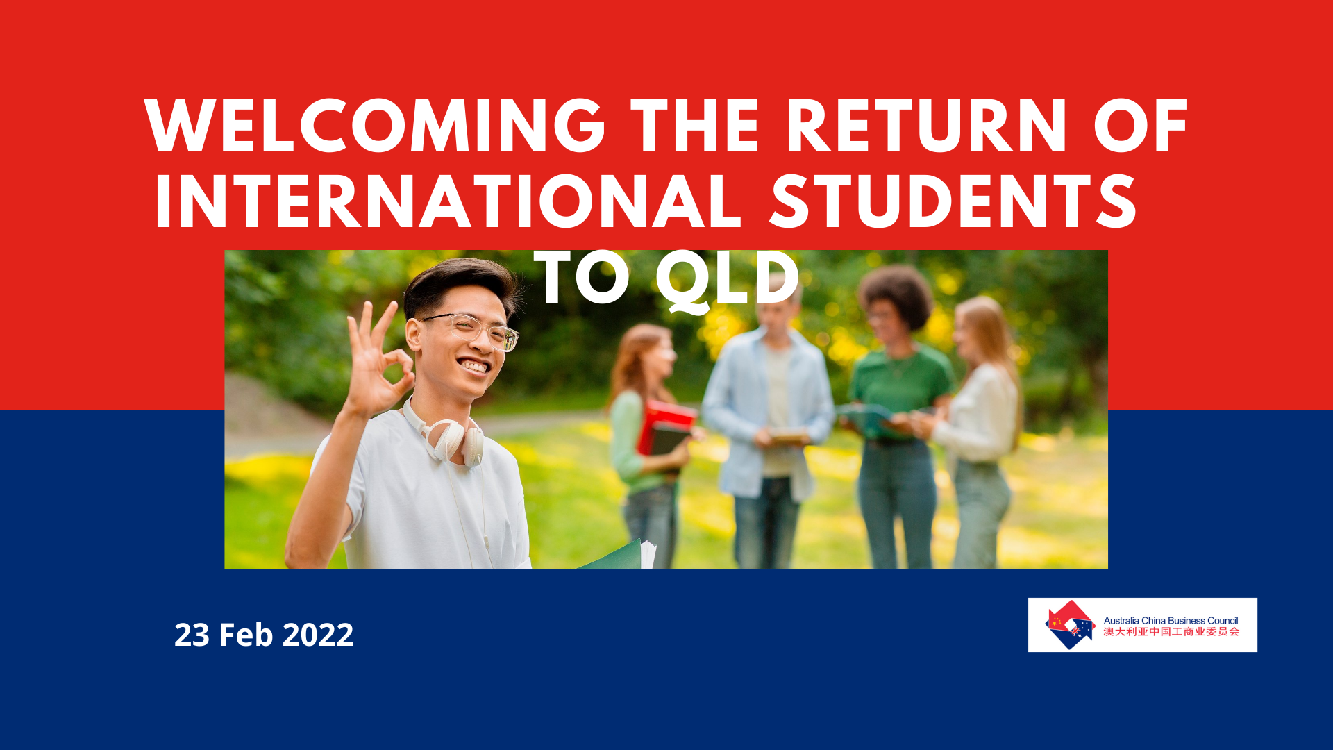 ACBC QLD the Return of International Students to QLD The